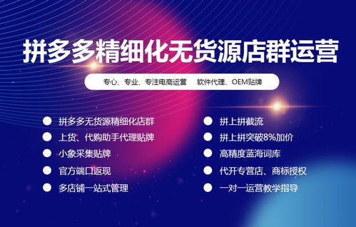 精細化運營助力陜西拼多多代運營公司 拼上拼軟件、貼牌大象采集與網(wǎng)站建設(shè)的一體化解決方案